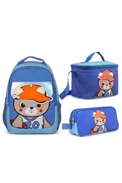 ÜMİT ÇANTA Cennec School Bag Set with Thermal Pencil Case, 3-Piece Quality Set