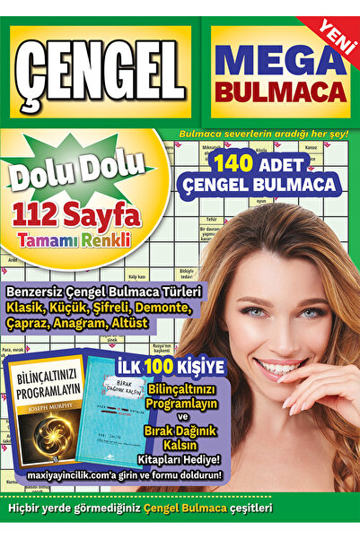 MAXİ Mega Çengel Bulmaca 026