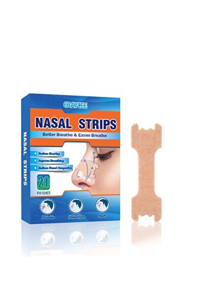 Arabest 20-Pack Nasal Strips for Snoring, Breathable Anti-Snore Strips, Drug-...
