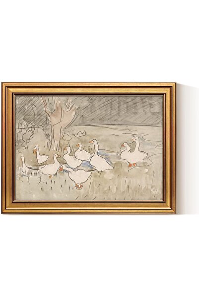 ALAYRA International Signtouch Retro Vintage Nursery Classical Duck Wall Art ...