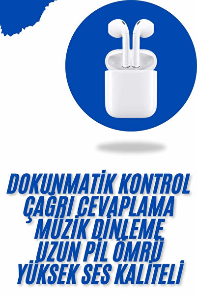 Epilons Akıllı Saat Gümüş Kasa Bluetooth Kulaklık Hediyeli Çok Fonksiyonlu İkili Set