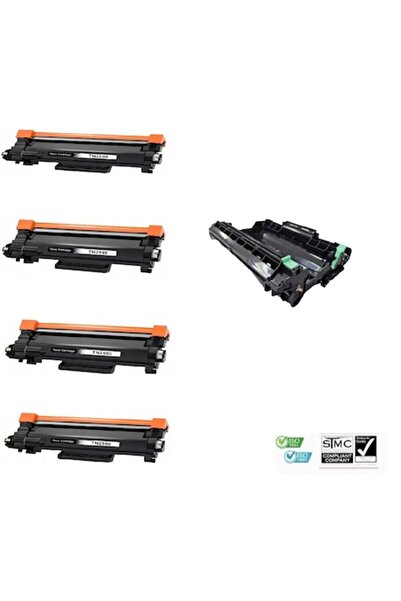 Ulm Cart Set 1 drum unit compatibil DR2590 DR-2590, 15000 pagini + 4 cartuse ...