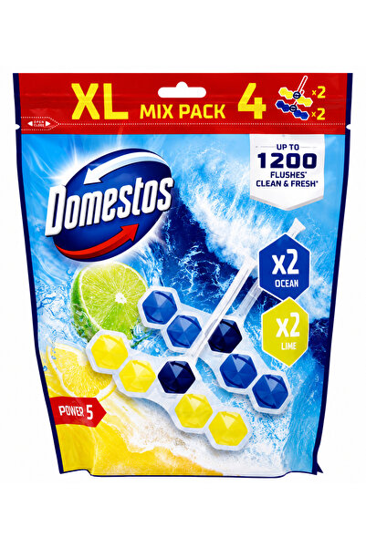 Domestos odorizant wc bile 4X50gr ocean lime