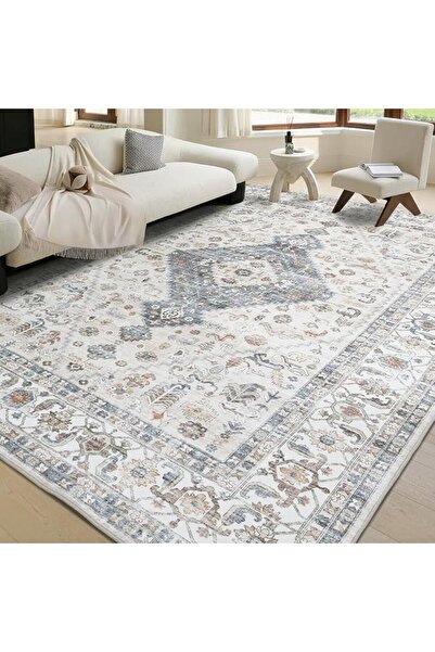 Winsoyya Classic Area Rug for Living Room- Soft, Washable Traditional Orienta...
