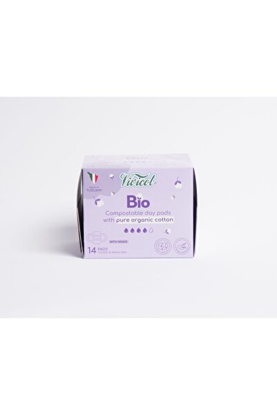 Vivicot Absorbante de zi din bumbac organic bio, cu aripioare, 4 picături, 2 ...