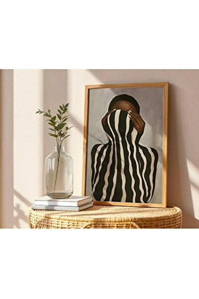 ALAYRA International Signtouch Botanical Canvas Wall Art Set of 3 Outer Frame...