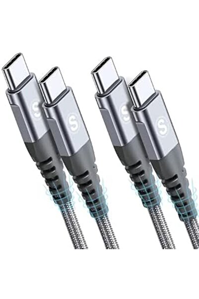 GENERAL كابل من سويجارد بطول 1 متر نوع USB-C إلى USB-C متوافق مع آيفون 15/16/...