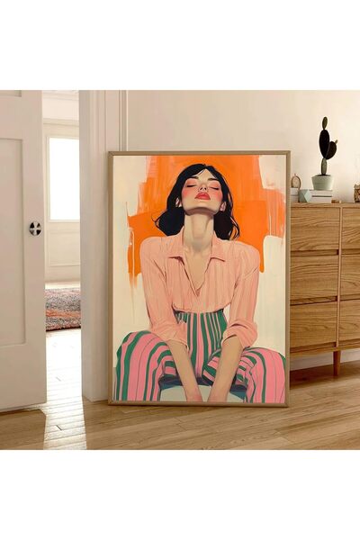 ALAYRA International Signtouch Boho Floral Vibrant Botanical Market Wall Art ...