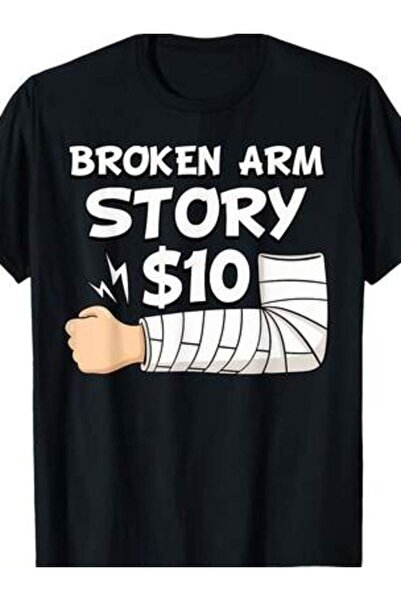 k222 Broken Arm Story For Candy Injury Rvery Funny T-Shirt