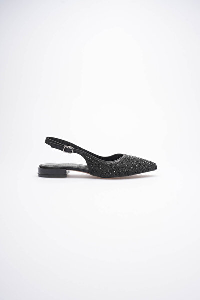 Egepass ESLEM Elegant Lace Embroidered Bridal Ballet Flats - Pearl Detail, Fl...