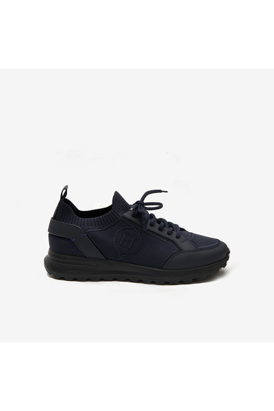 Huds Men's Sneaker 24314 Knitwear Embroidery