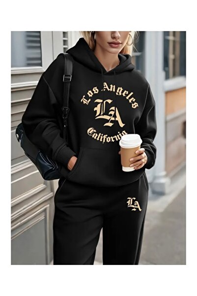 LOTS MODA SET DE Trening UNISEX CU GLUGĂ, CU IMPRIMEU MODEL LEOPARD, MĂRIME M...