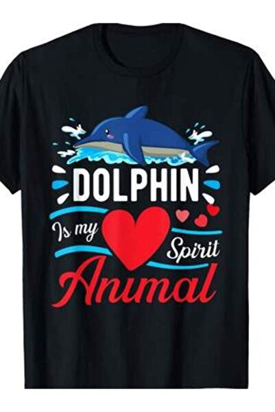 2BIR Is My Spirit Animal Love Cute, Dolphin Lover Tee T-Shirt