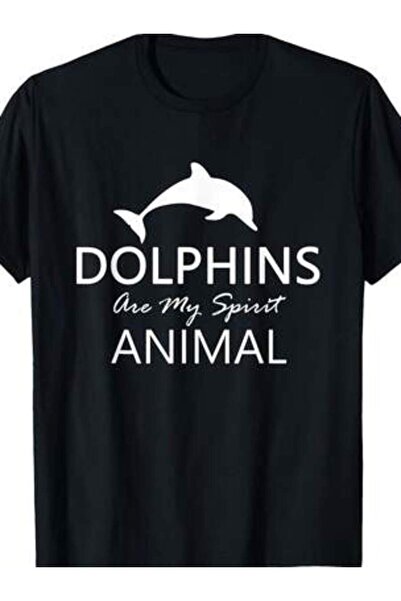 2BIR Dolphin Saying My Spirit Animal T-Shirt