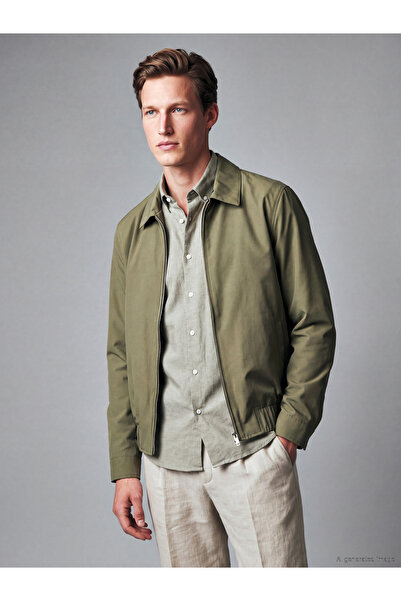 LC Waikiki Regular Fit Shirt Collar Men's Jacket
