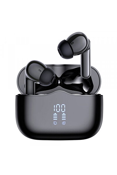 Techsuit True Wireless CW2 VelarX One Headphones, Bluetooth, ANC, Black