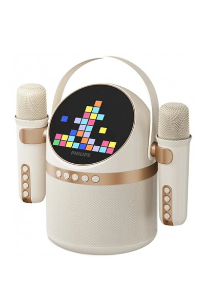 Philips Boxa Portabila Bluetooth Philips, 10W, Karaoke, Bej TAS2509WT/00
