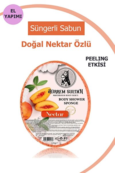 JASPER 7 Pack Natural Nectar Extract Sponge Soap 130 Gr