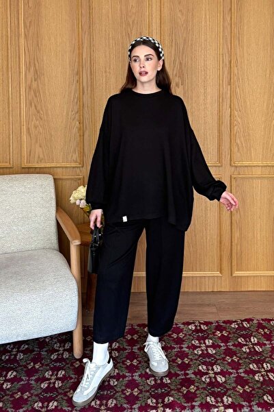 Ceylan Otantik Black Shalwar Set