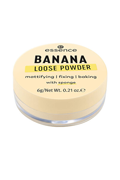 Essence Cosmetics ESSENCE BANANA LOOSE POWDER pudră 6 gr