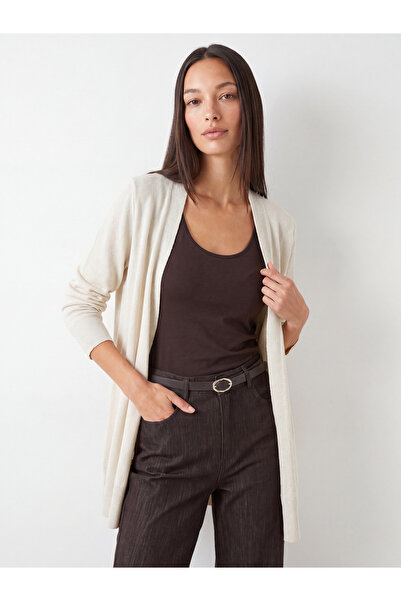 LC Waikiki Shawl Collar Women's Knitwear Cardigan