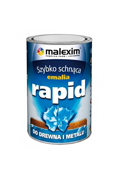 Malexim RAPID Email Alchidic cu Uscare Rapidă Alb Mat 0.7L