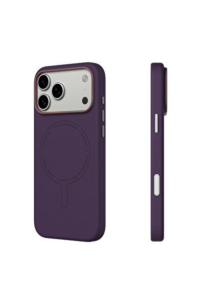 Youngkit iPhone 17 Pro Max Uyumlu Kılıf M-Safe Şarj Özellikli Vela Serisi Kap...
