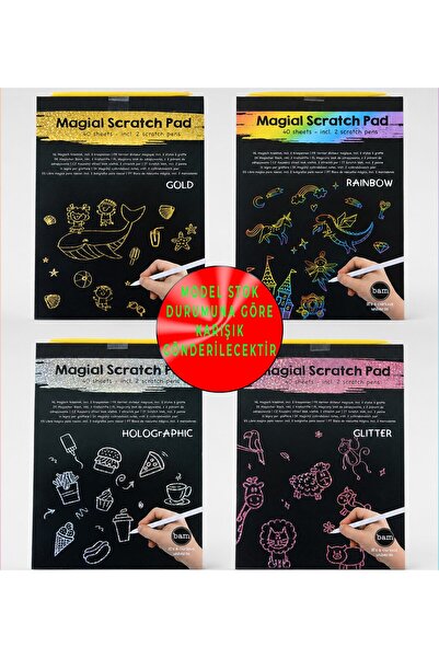 Gift Moda Magic Scratch Pad