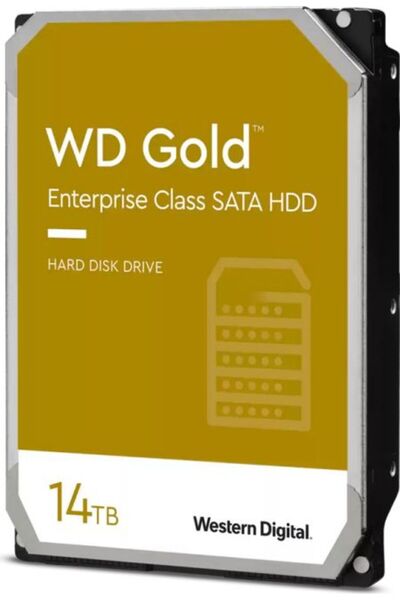 WESTERN DIGITAL 14TB Χρυσό WD142KRYZ HDD SATA III 7200rpm 512MB 3.5 "