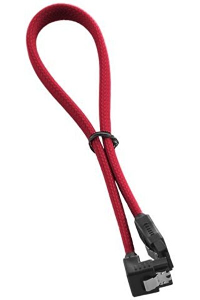CableMod Καλώδιο SATA 3.0 Αρσενικό σε Αρσενικό Γωνιακό 30 εκ. Κόκκινο (CM-CAB...