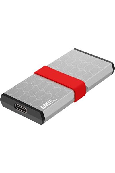 Emtec Εξωτερικός SSD 1TB X205 Mini ECSSD1TX205 USB-C 3.2 Gen 2 Γκρι Αλουμίνιο