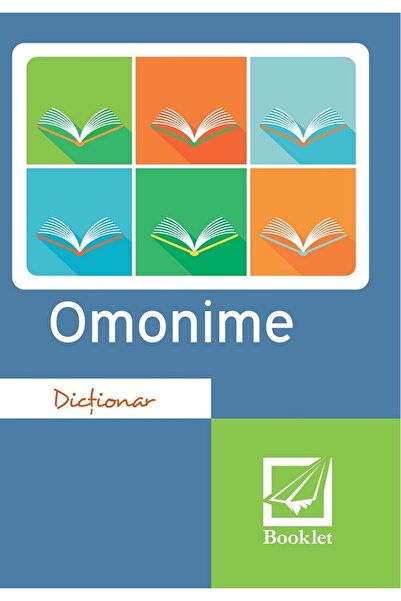 Booklet Dictionar omonime