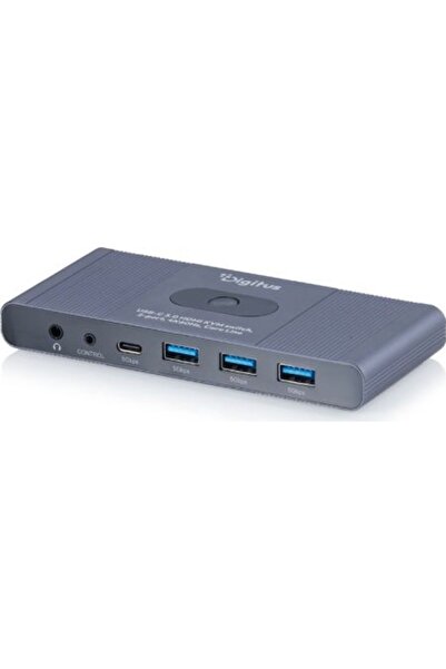 Digitus DS-12855 USB-C 3.0 HDMI Διακόπτης KVM 2 θυρών 4K60Hz Core Line