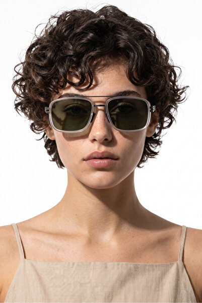 Bilge Karga Cirelto Clear Green Sunglasses
