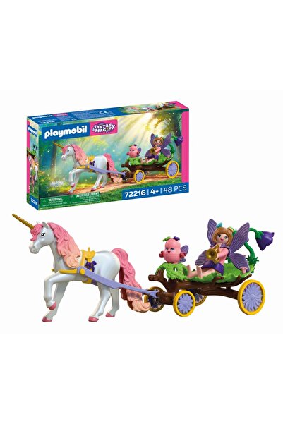 Playmobil Jucarie de rol Unicorn cu trasura zanei
