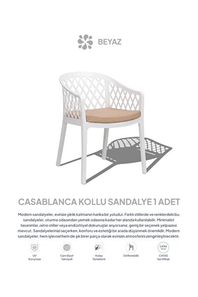 Daim Plastik CASABLANCA LÜX CAFE & RESTAURANT SANDALYESİ