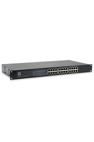 LEVEL ONE Διακόπτης Rackmount 24 θυρών PoE GEP-2421W630 10/100/1000 Mbps