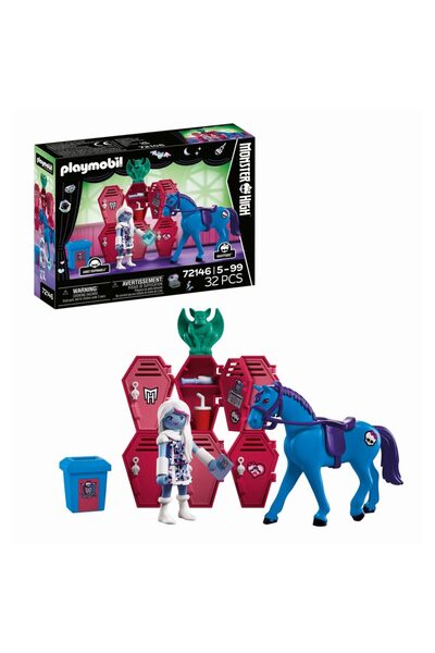 Playmobil Monster High Abbey si dulapurile scolare