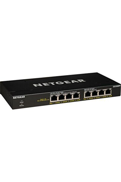 NETGEAR Διακόπτης 8 θυρών PoE+ GS308PP-100EUS 10/100/1000 Mbps