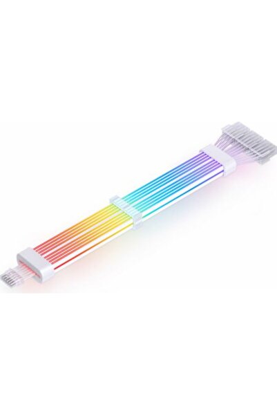 jonsbo Καλώδιο Φωτισμού PC DY-2 GPU 12+4 Pin 24 εκ. ARGB Λευκό