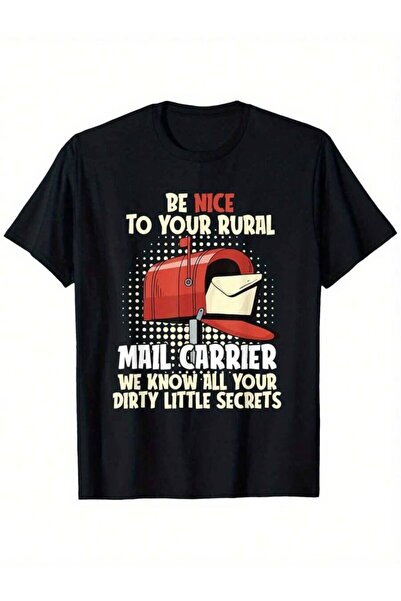 26LIK Men'S Funny "We Know All Your Dirty Little Secrets" Rural Carrier Graph...