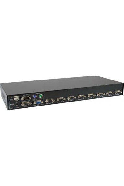 LEVEL ONE PS/2/USB VGA KVM Διακόπτης Δεδομένων KVM-3208 8 θύρες