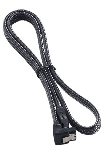 CableMod Καλώδιο SATA 3.0 Αρσενικό σε Αρσενικό Γωνιακό 60εκ. Άνθρακα (CM-CAB-...