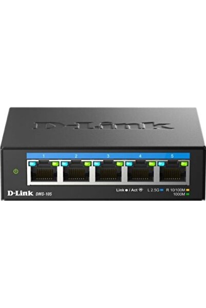 D-Link Διακόπτης 5 θυρών DMS-105 RJ-45 2.5 Gbps