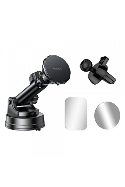 Yesido Suport Auto Magnetic C160, Universal, Negru