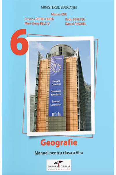 CD Press Geografie - Clasa 6 - Manual - Marian Ene, Cristina Petre-Ghita, Mar...