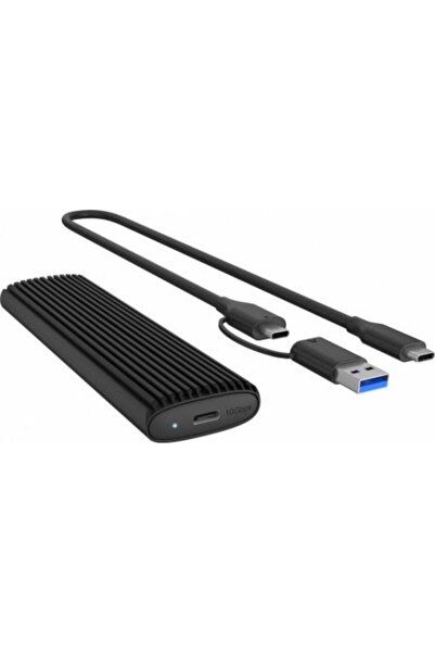 RaidSonic IcyBox Εξωτερική Θήκη M.2 NVMe & SATA IB-1808MCT-CU31 USB-C 3.2 Gen...