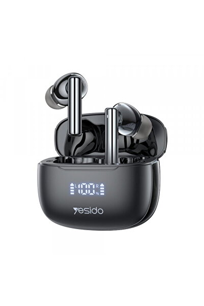 Yesido Истински безжични слушалки TWS23, Bluetooth, ANC, Черни