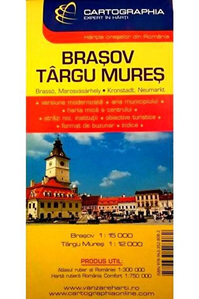 Cartographia Brasov, Targu Mures
