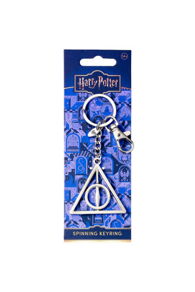 The Carat Shop Harry Potter Deathly Hallows spinning keyring